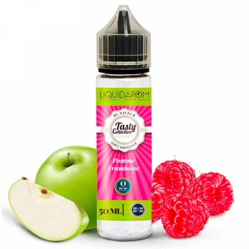 Pomme Framboise 50 ml Tasty - Liquidarom