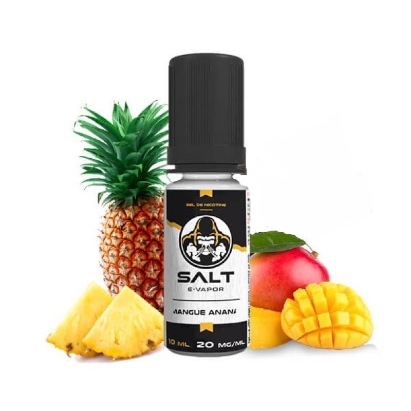 Mangue Ananas Salt E-vapor - Le French Liquid