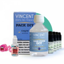 Pack DIY 250ml + BubbleGum 30 ml