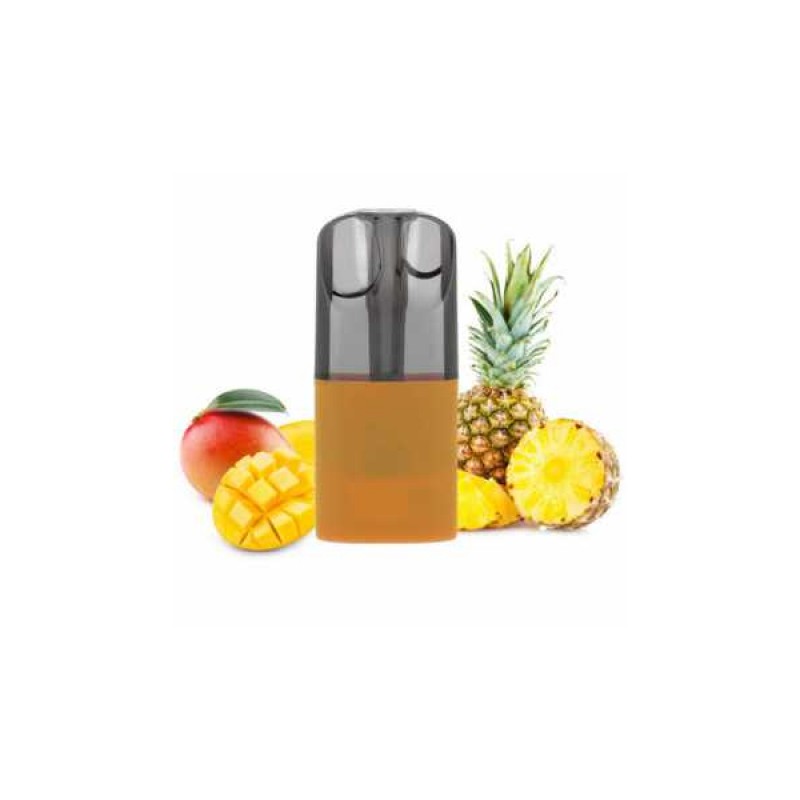Pack de 3 Pods de 2ml Mangue Ananas Le French Liquide KoddoPod