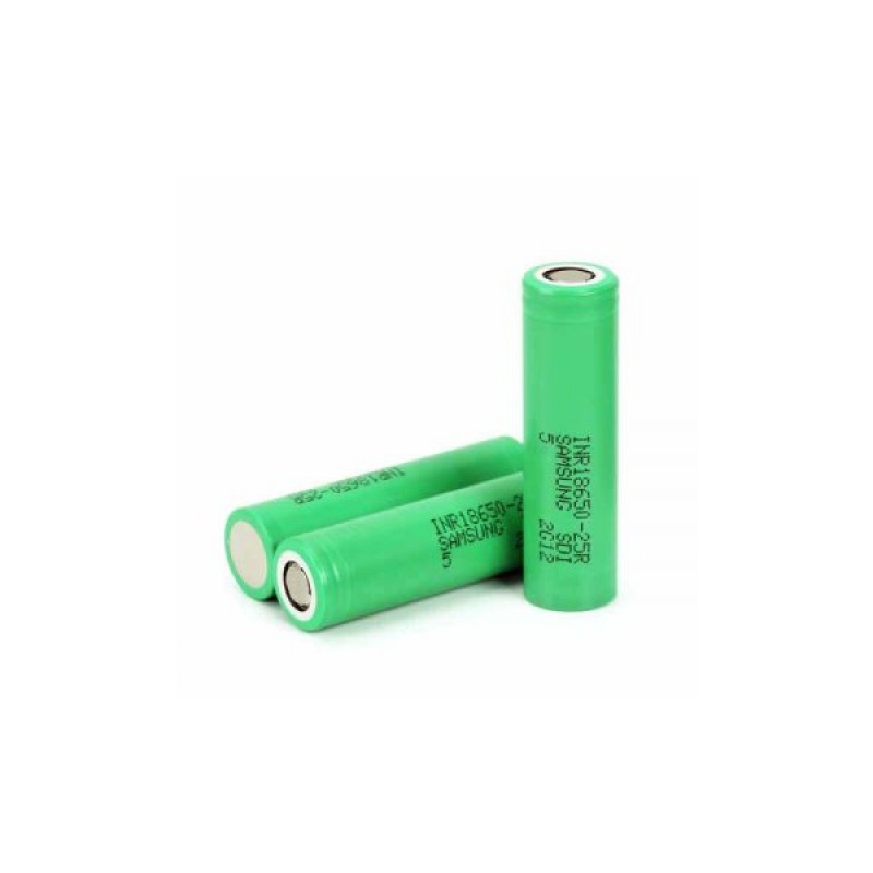 Accu 18650 Samsung 25R 2500mAh 35A