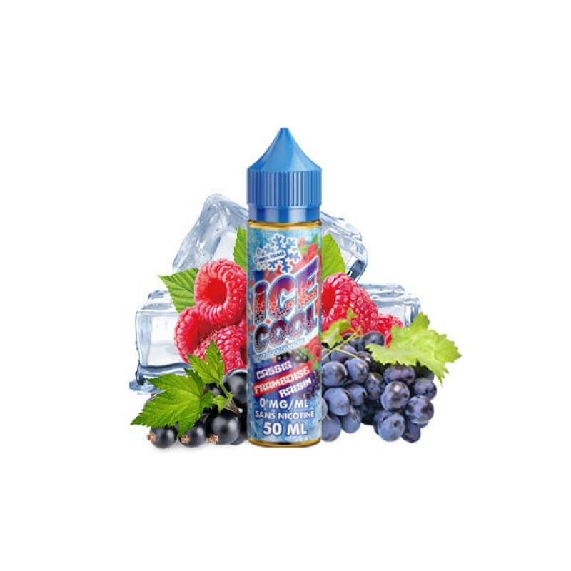 Cassis / Framboise / Raisin 50ml Ice Cool - Liquidarom