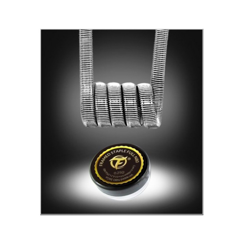 Framed Staple Full N80 0,25 ohms 2pcs - Fumytech