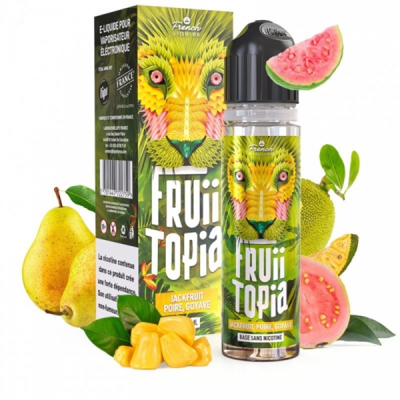 Jackfruit / Poire / Goyave 50ml - Fruiitopia - Le French Liquide